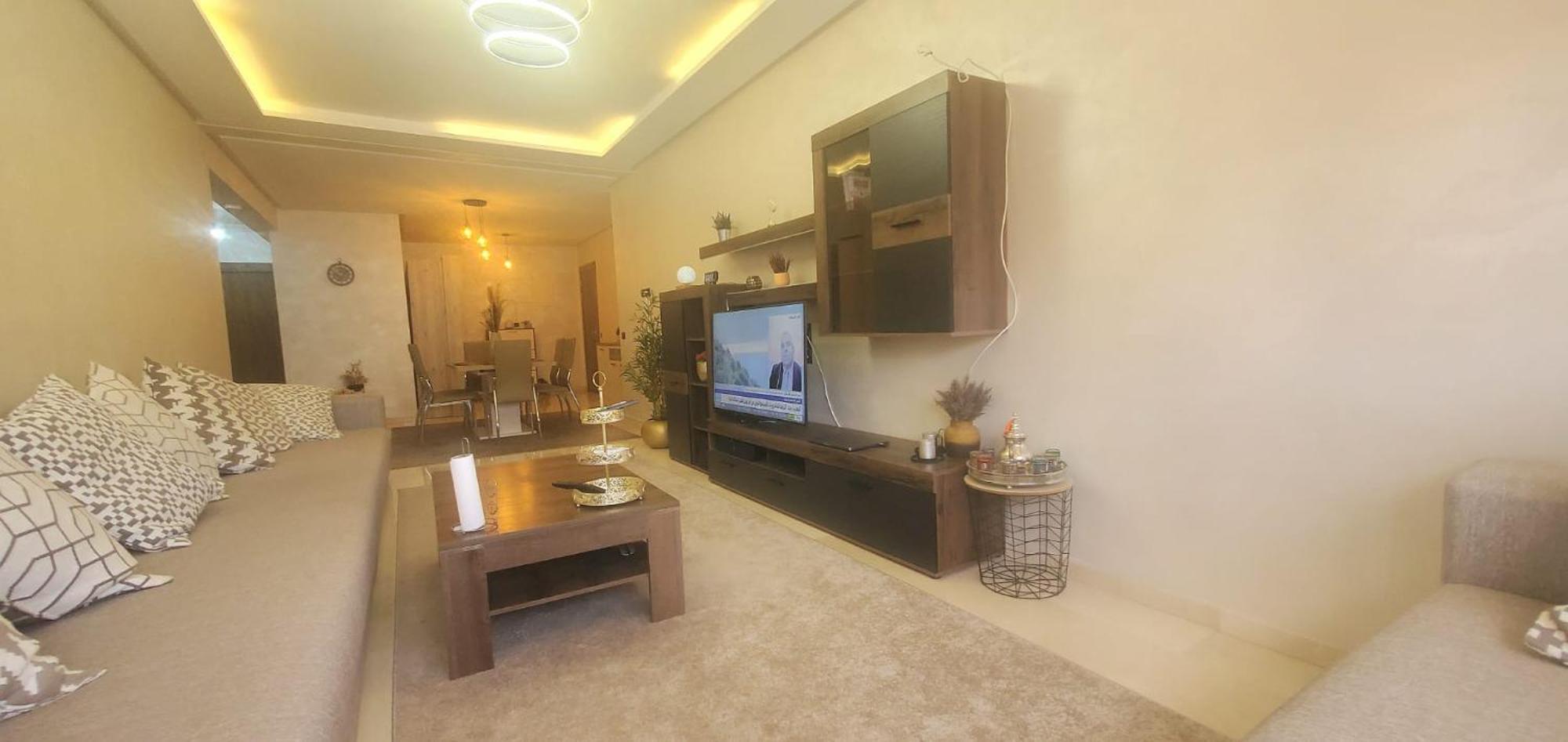 Super Appartement Haut Standing Ensoleille Gare Marrakesh Extérieur photo