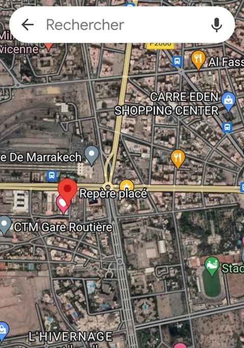 Super Appartement Haut Standing Ensoleille Gare Marrakesh Extérieur photo