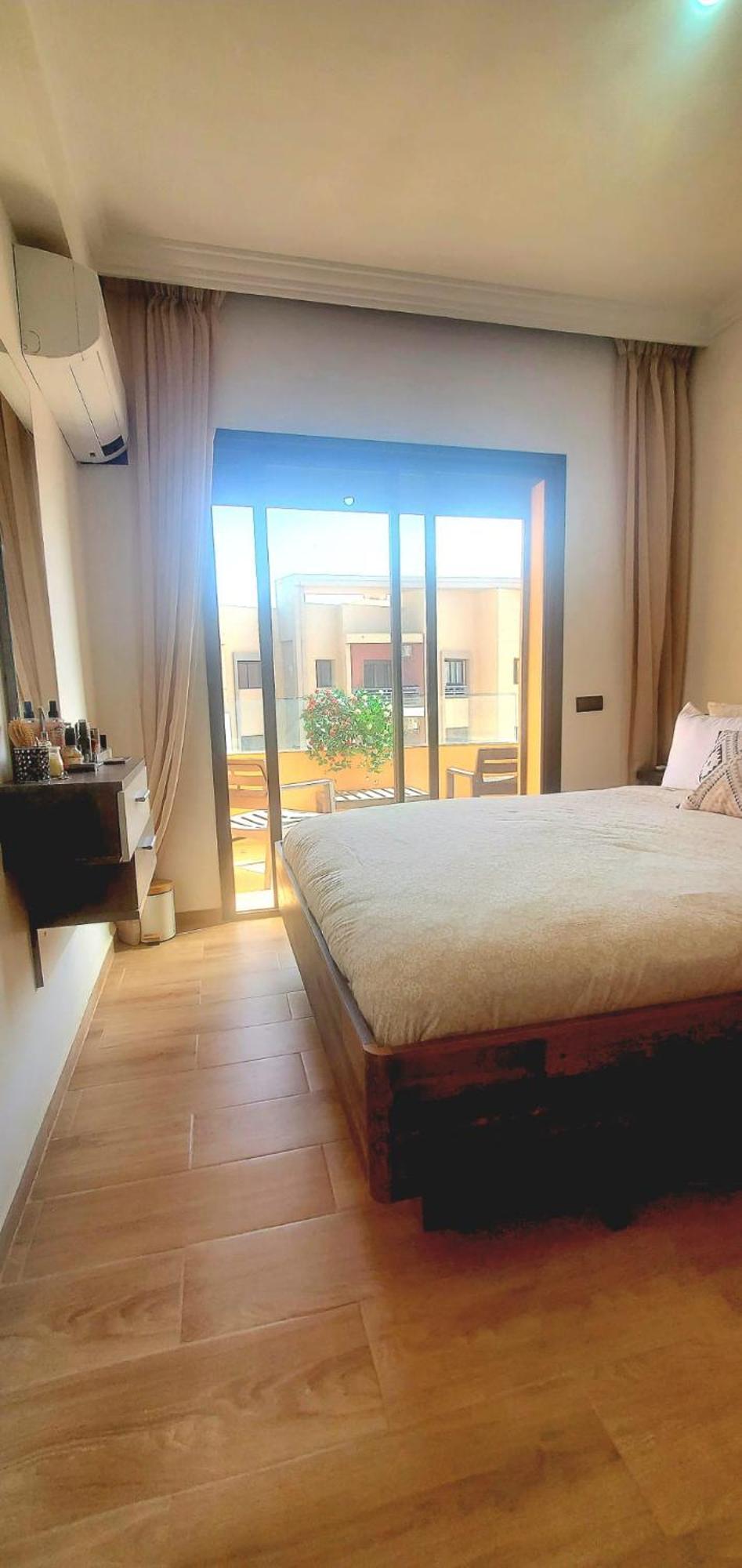 Super Appartement Haut Standing Ensoleille Gare Marrakesh Extérieur photo