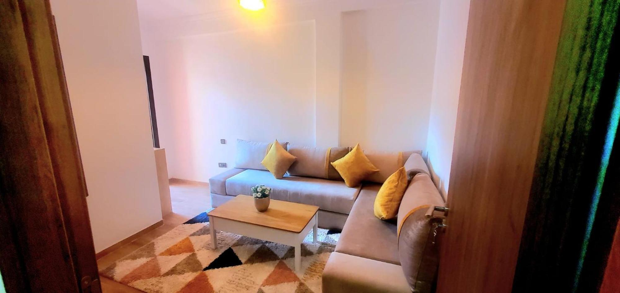 Super Appartement Haut Standing Ensoleille Gare Marrakesh Extérieur photo
